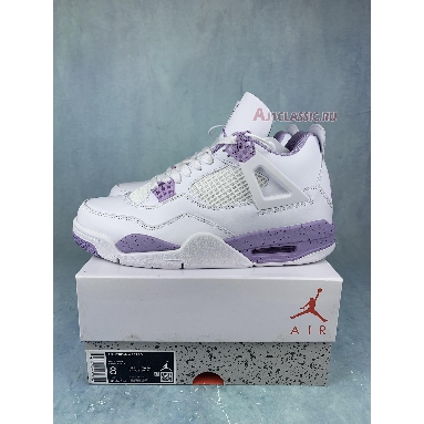 Buy Air Jordan 4 Retro "White Purple" CT8527-115-2 Quality Reps Replicas Shoes