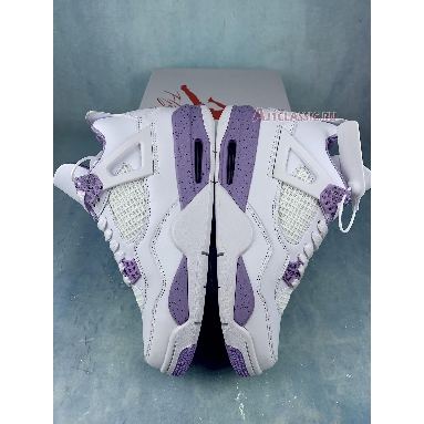 Buy Air Jordan 4 Retro "White Purple" CT8527-115-2 Quality Reps Replicas Shoes