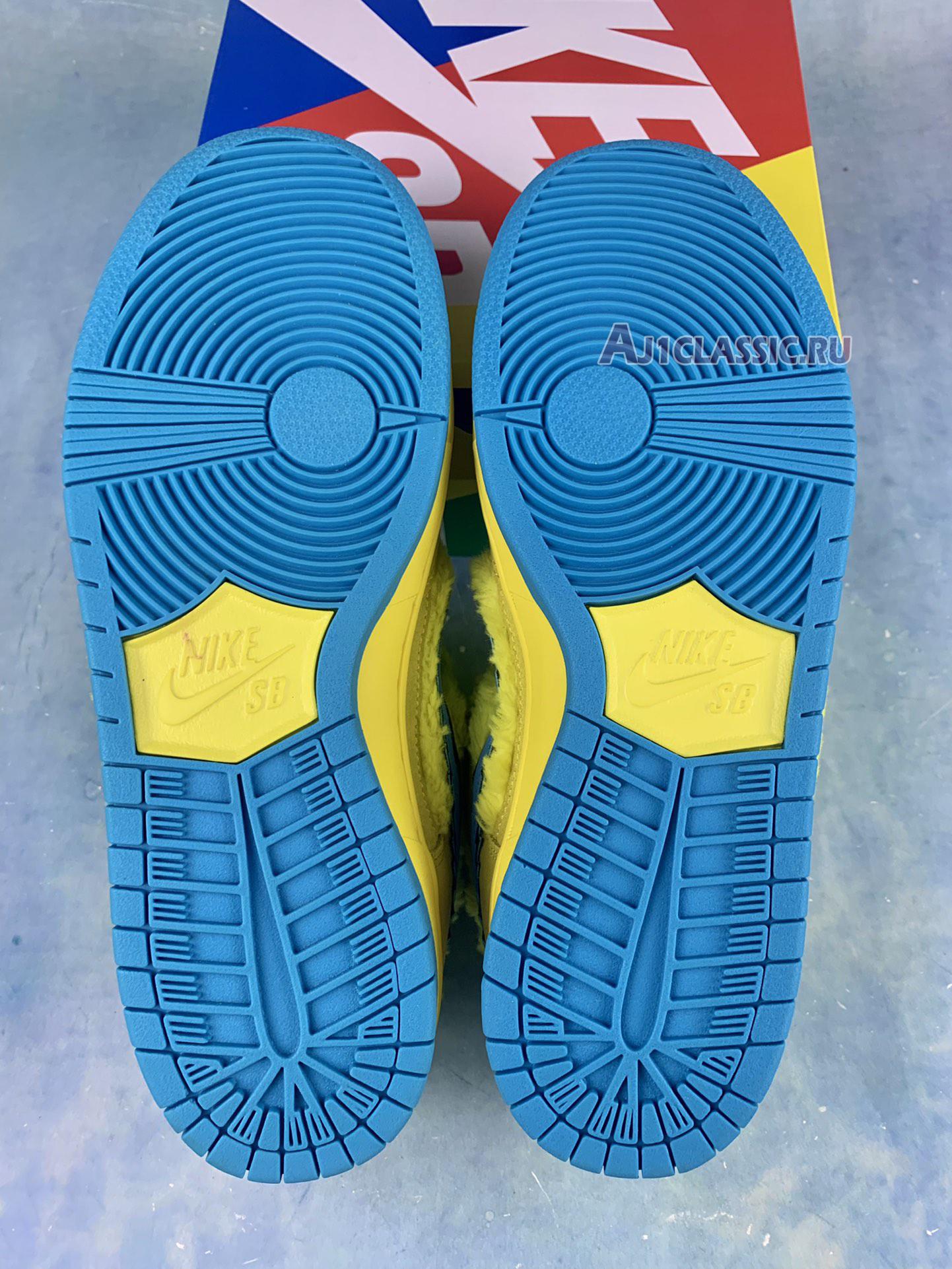 New Grateful Dead x Nike Dunk Low SB "Yellow Bear" CJ5378-700-2 Shoes