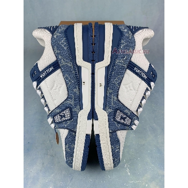 Buy Louis Vuitton Trainer Low "Monogram Denim" 1A9JGS Quality Reps Replicas Shoes