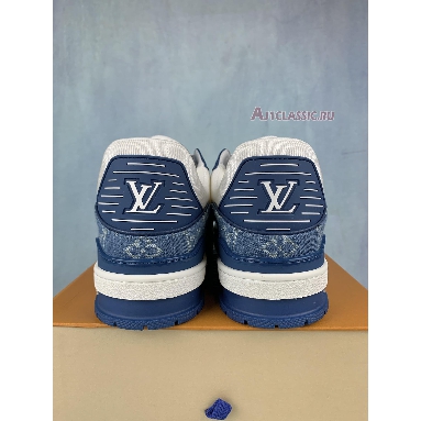 Buy Louis Vuitton Trainer Low "Monogram Denim" 1A9JGS Quality Reps Replicas Shoes