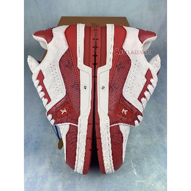 Buy Louis Vuitton Trainer Low "#54 Mini Monogram - Red" 1AANFJ Quality Reps Replicas Shoes