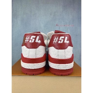 Buy Louis Vuitton Trainer Low "#54 Mini Monogram - Red" 1AANFJ Quality Reps Replicas Shoes