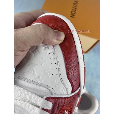 Buy Louis Vuitton Trainer Low "#54 Mini Monogram - Red" 1AANFJ Quality Reps Replicas Shoes