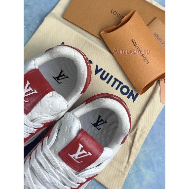 Buy Louis Vuitton Trainer Low "#54 Mini Monogram - Red" 1AANFJ Quality Reps Replicas Shoes