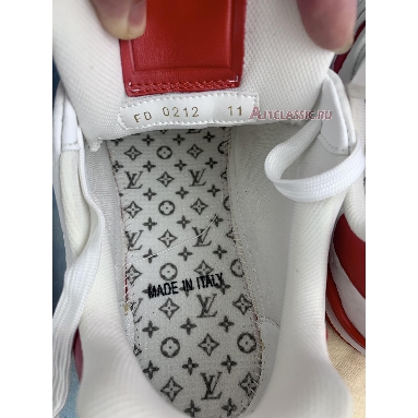 Buy Louis Vuitton Trainer Low "#54 Mini Monogram - Red" 1AANFJ Quality Reps Replicas Shoes