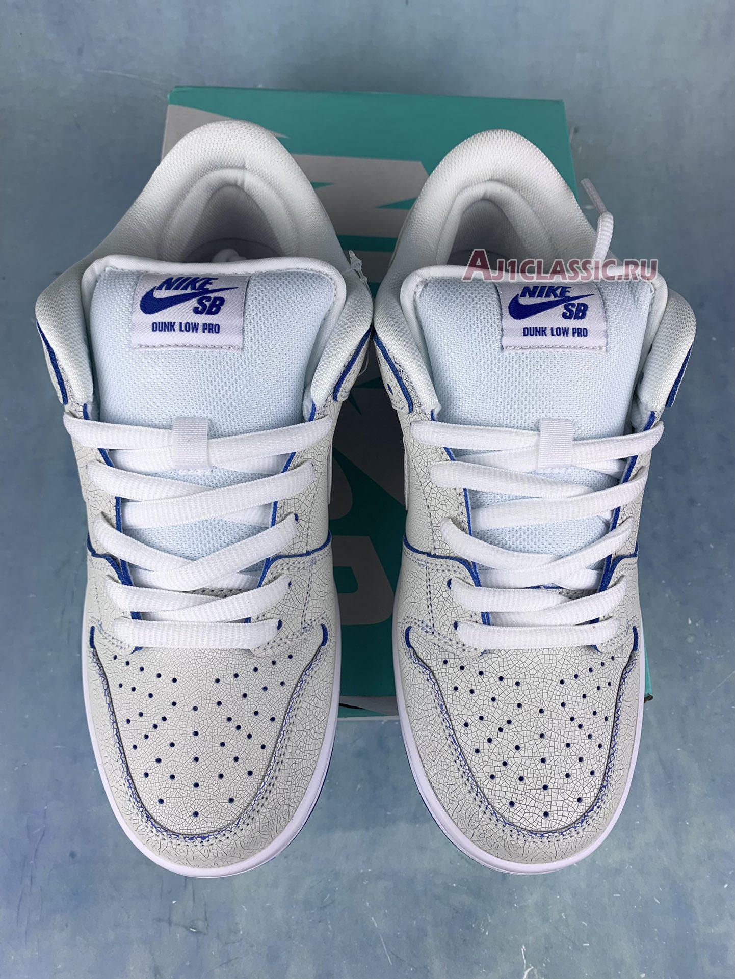 New Nike Dunk Low Premium SB "Cracked Leather" CJ6884-100-2 Shoes