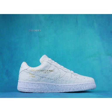 Buy Louis Vuitton x Nike Air Force 1 Low "Triple White" 1A9V WHITE LOW Quality Reps Replicas Shoes