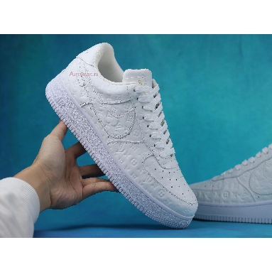 Buy Louis Vuitton x Nike Air Force 1 Low "Triple White" 1A9V WHITE LOW Quality Reps Replicas Shoes
