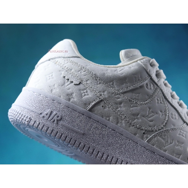 Buy Louis Vuitton x Nike Air Force 1 Low "Triple White" 1A9V WHITE LOW Quality Reps Replicas Shoes