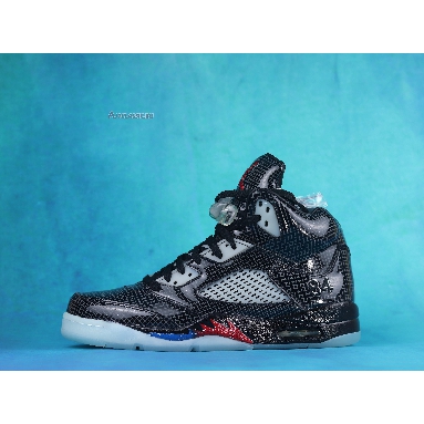 Buy Supreme x Air Jordan 5 Retro "Transformers - Black Ops"  HO15 MNJDLS 204 752667 Quality Reps Replicas Shoes
