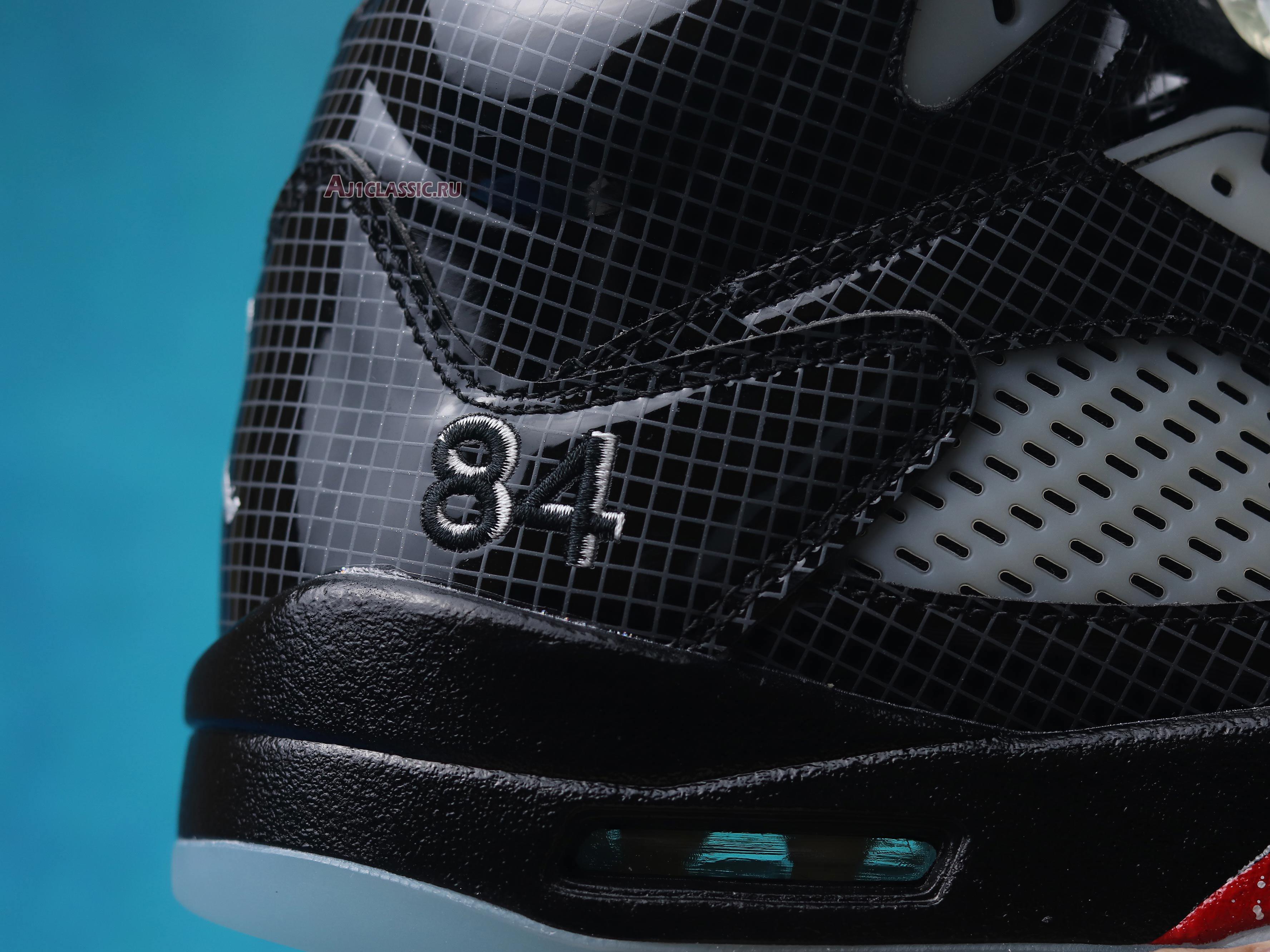 New Supreme x Air Jordan 5 Retro "Transformers - Black Ops"  HO15 MNJDLS 204 752667 Shoes