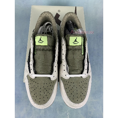 Buy Travis Scott x Air Jordan 1 Low Golf "Neutral Olive" FZ3124-200 Quality Reps Replicas Shoes