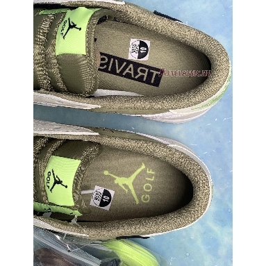 Buy Travis Scott x Air Jordan 1 Low Golf "Neutral Olive" FZ3124-200 Quality Reps Replicas Shoes