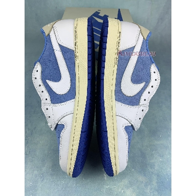 Buy Travis Scott x Fragment x Air Jordan 1 Low "UNC Blue" DM7866-134 Quality Reps Replicas Shoes