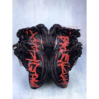 Buy Balenciaga Runner Sneaker "Graffiti - Black Red" 772774 W3RBQ 1060 Quality Reps Replicas Shoes