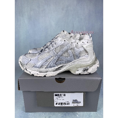 Buy Balenciaga Runner Sneaker "White Gey Silver" 677403 W3RBL 8100-1 Quality Reps Replicas Shoes