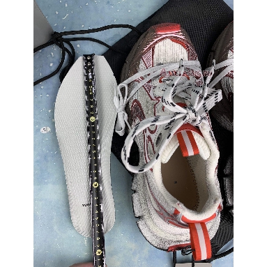 Buy Balenciaga 3XL Sneaker "Grey Red" 734734 W3XL2 9060-3 Quality Reps Replicas Shoes