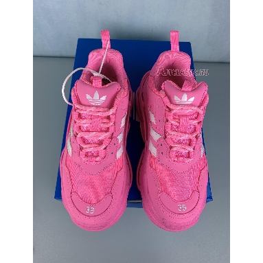 Buy Adidas x Balenciaga Wmns Triple S Sneaker "Neon Pink" 712764 W2ZB6 5590 Quality Reps Replicas Shoes