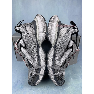 Buy Balenciaga 3XL Sneaker "Grey White Red" 734734 W3XL5 1219 Quality Reps Replicas Shoes
