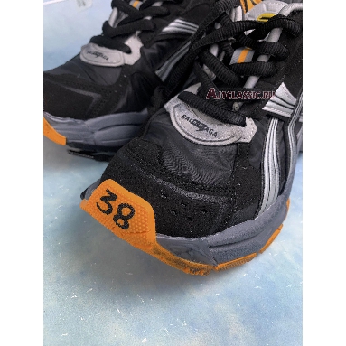 Buy Balenciaga Runner Sneaker "Black Grey Neon Orange" 772774 W3RNY 1878 Quality Reps Replicas Shoes