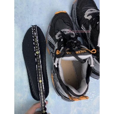 Buy Balenciaga Runner Sneaker "Black Grey Neon Orange" 772774 W3RNY 1878 Quality Reps Replicas Shoes