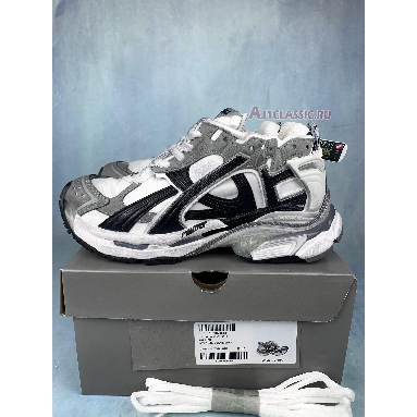 Buy Balenciaga Runner Sneaker "Grey White Black" 772774 W3RNY 9012 Quality Reps Replicas Shoes