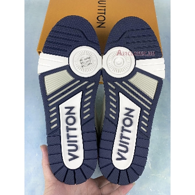 Buy Louis Vuitton Trainer Low "#54 Signature - White Marine" 1ABNIL Quality Reps Replicas Shoes
