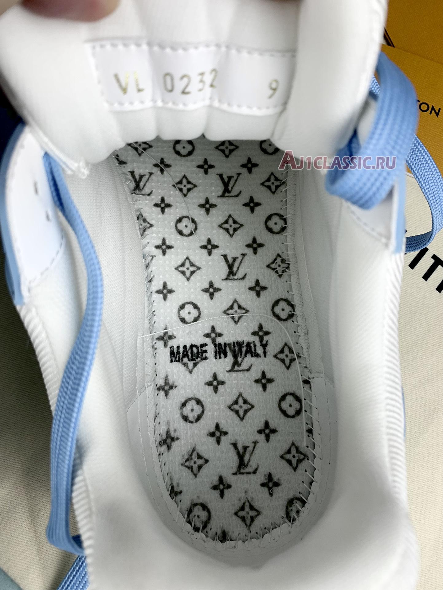New Louis Vuitton Trainer Low "White Sky Blue" 1AA6X4 Shoes