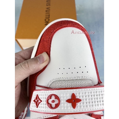 Buy Louis Vuitton Trainer Sneaker "Red" 1ABLXJ Quality Reps Replicas Shoes