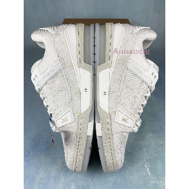 Buy Louis Vuitton Trainer Low Canvas "White" 1A8WAU-1 Quality Reps Replicas Shoes