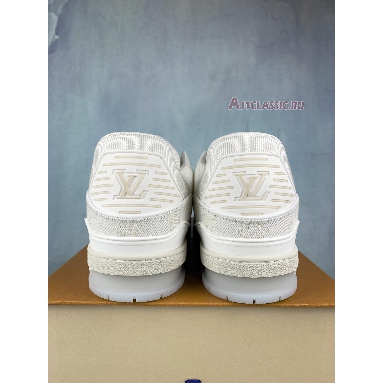 Buy Louis Vuitton Trainer Low Canvas "White" 1A8WAU-1 Quality Reps Replicas Shoes