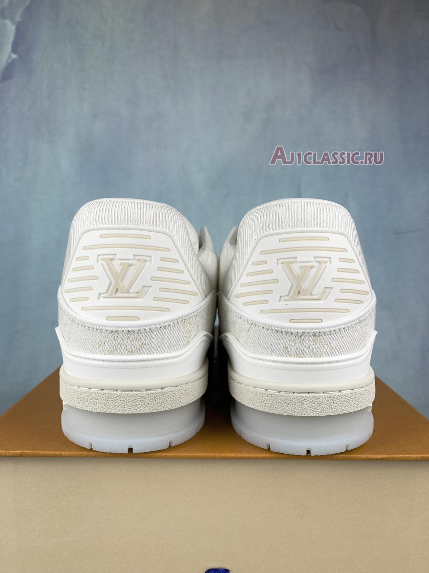 New Louis Vuitton Trainer Low Canvas "White" 1A8WAU-1 Shoes