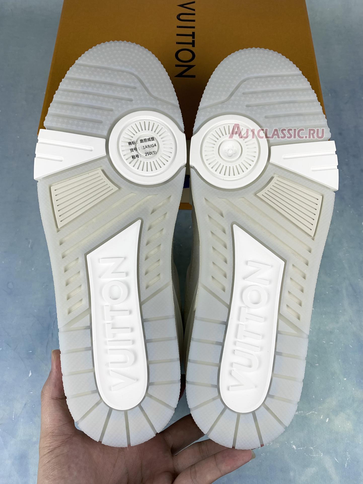 New Louis Vuitton Trainer Low Canvas "White" 1A8WAU-1 Shoes