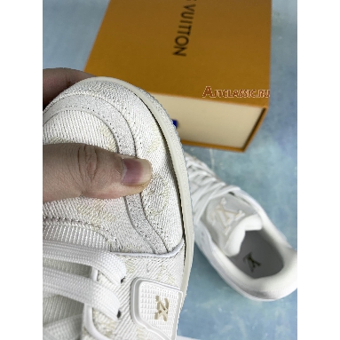 Buy Louis Vuitton Trainer Low Canvas "White" 1A8WAU-1 Quality Reps Replicas Shoes