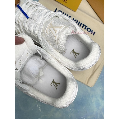 Buy Louis Vuitton Trainer Low Canvas "White" 1A8WAU-1 Quality Reps Replicas Shoes