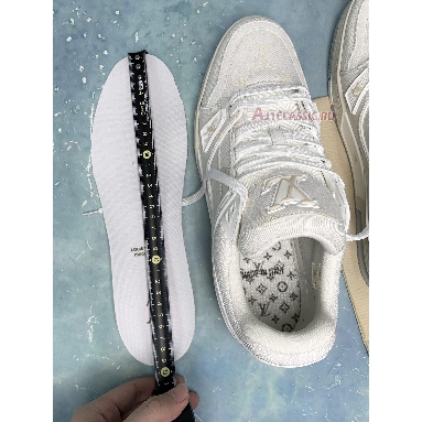 Buy Louis Vuitton Trainer Low Canvas "White" 1A8WAU-1 Quality Reps Replicas Shoes