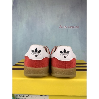 Buy Adidas x Gucci Gazelle "Red Velvet" 707864 9STU0 6360 Quality Reps Replicas Shoes