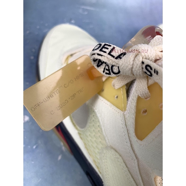 Buy Off-White x Air Jordan 5 SP "Sail" DH8565-100-1 Quality Reps Replicas Shoes
