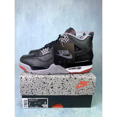 Buy Air Jordan 4 Retro "Bred Reimagined" FV5029-006 Quality Reps Replicas Shoes