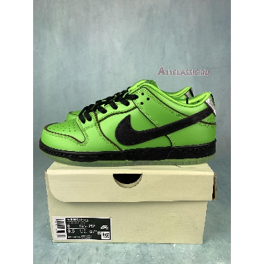 Buy The Powerpuff Girls x Nike Dunk Low Pro SB QS "Buttercup" FZ8319-300 Quality Reps Replicas Shoes