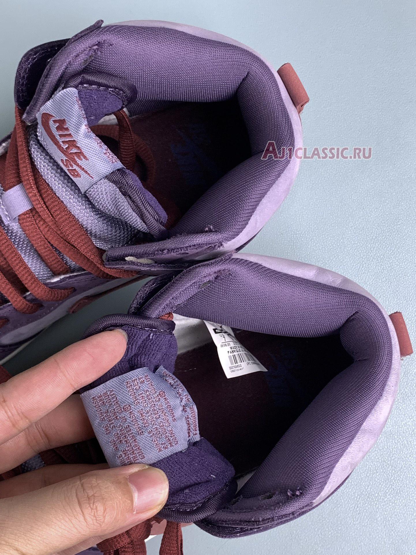 New Nike Dunk High Premium SB "Plum" 313171-500 Shoes