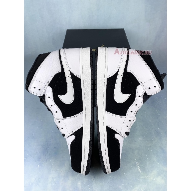 Buy Air Jordan 1 Retro Mid "Tuxedo" 554724-113-1 Quality Reps Replicas Shoes