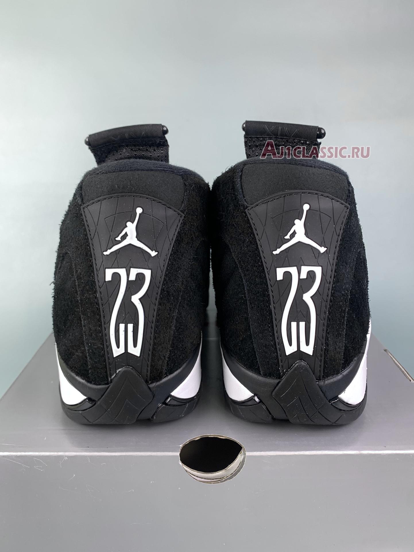 New Air Jordan 14 Retro "Black White" 487471-016 Shoes