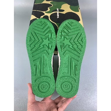 Buy A Bathing Ape Bapesta "Green" 1H70191001-GRA Quality Reps Replicas Shoes