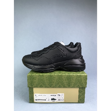 Buy Gucci Rhyton Sneaker "Black leather" 721751 0G2R0 1000 Quality Reps Replicas Shoes