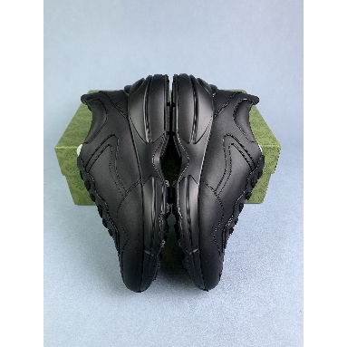 Buy Gucci Rhyton Sneaker "Black leather" 721751 0G2R0 1000 Quality Reps Replicas Shoes