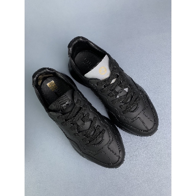 Buy Gucci Rhyton Sneaker "Black leather" 721751 0G2R0 1000 Quality Reps Replicas Shoes