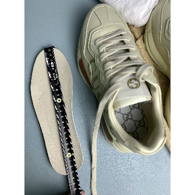 Buy Gucci Rhyton Leather Sneaker "Logo" 528892-DRW00-9522 Quality Reps Replicas Shoes