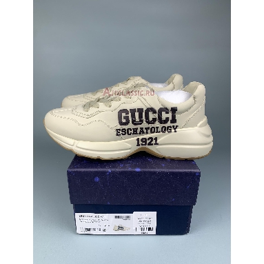 Buy Gucci Rhyton Leather Sneaker "25 - Ivory" 663340 2SH00 9522 Quality Reps Replicas Shoes
